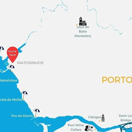 Seaside Cozy Apartment Matosinhos (Porto)